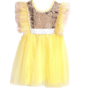 Yellow Baby Party Dress